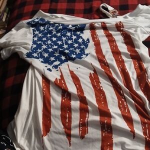 American Flag Graphic T-Shirt